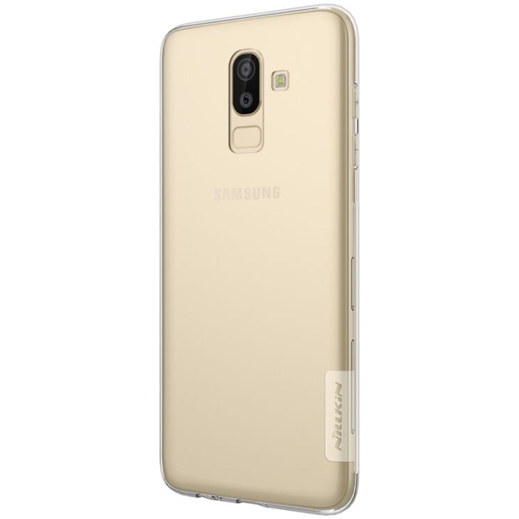 Силиконовый (TPU) чехол NILLKIN Nature для Samsung Galaxy J8 2018 (J810) - White: фото 3 из 9