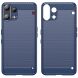 Силіконовий (TPU) чохол UniCase Carbon для Nothing Phone (3a) Lite - Blue (405405L). Фото 2 з 8