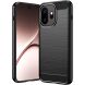 Силіконовий (TPU) чохол UniCase Carbon для OnePlus 15T - Black (410419B). Фото 1 з 9