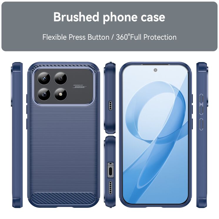 Силиконовый (TPU) чехол UniCase Carbon для Xiaomi Poco F9 Pro - Black (430701B) Силиконовый (TPU) чехол UniCase Carbon для Xiaomi Poco F9 Pro - Black: фото 8 из 8