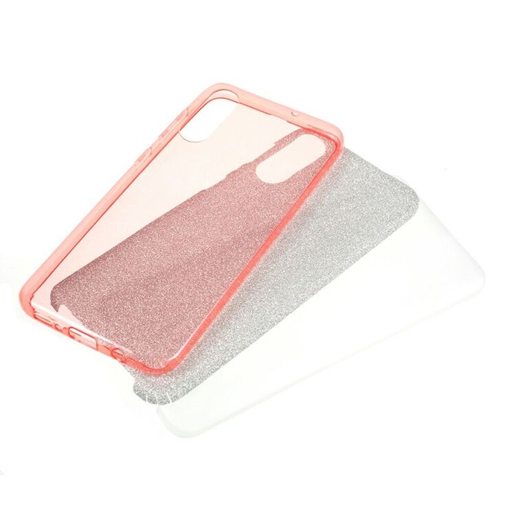 Силиконовый (TPU) чехол UniCase Glitter Cover для Samsung Galaxy A70 (A705) - Rose Gold: фото 2 из 4