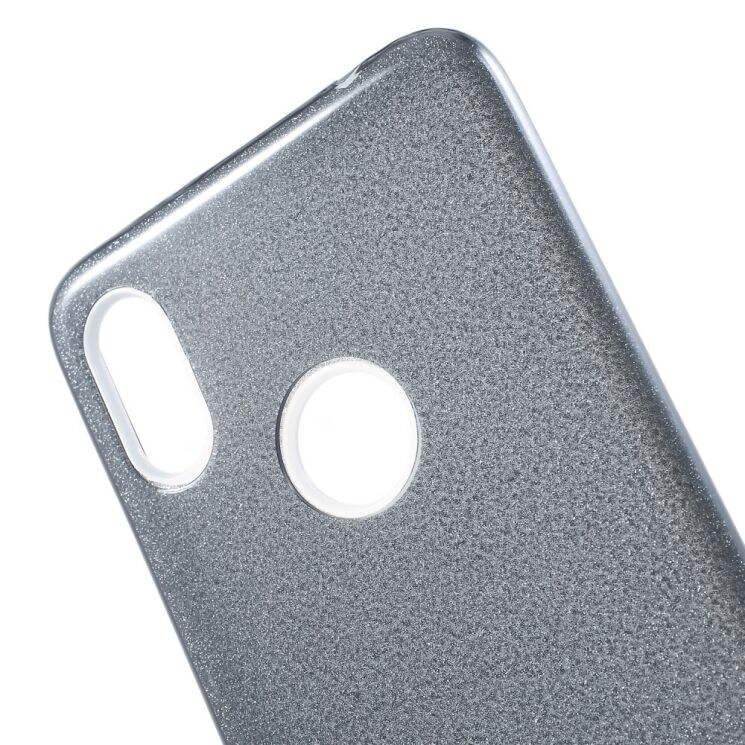 Силиконовый (TPU) чехол UniCase Glitter Cover для Xiaomi Redmi S2 - Black: фото 4 из 7