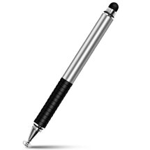 Стилус FONKEN DRB-01 2 In 1 Universal Stylus Touch Pen - Silver: фото 1 з 1