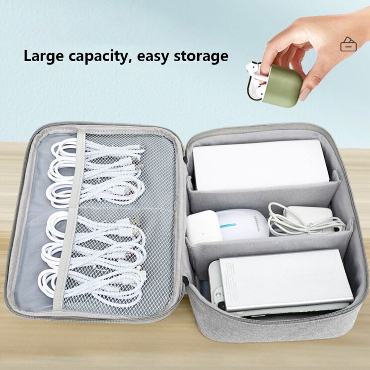 Сумка-органайзер Reframe Travel Electronics Bag - Black: фото 5 з 8