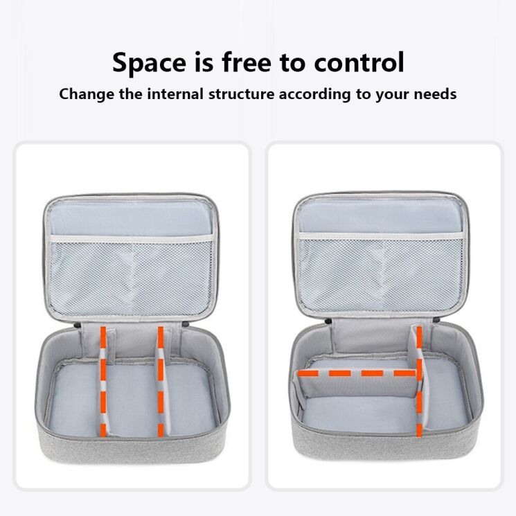 Сумка-органайзер Reframe Travel Electronics Bag - Black: фото 6 з 8