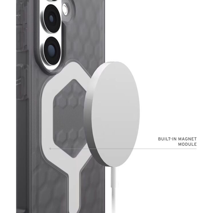 Ударопрочный чехол URBAN ARMOR GEAR Essential Armor MagSafe для Samsung Galaxy S26 (S942) 214534114040 - Black: фото 6 из 10