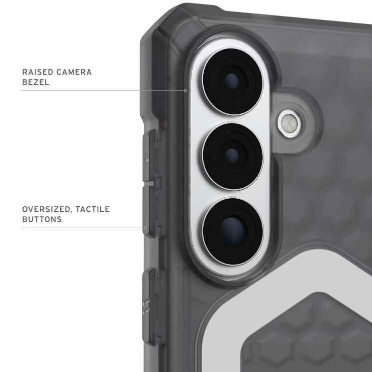 Ударопрочный чехол URBAN ARMOR GEAR Essential Armor MagSafe для Samsung Galaxy S26 (S942) 214534114040 - Black: фото 7 из 10