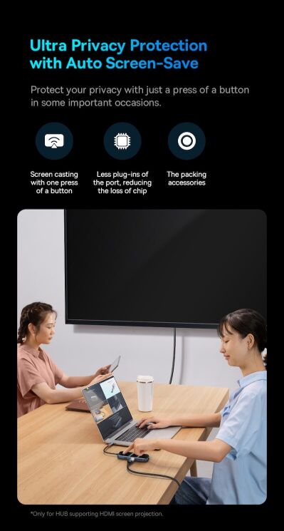 USB HUB Baseus AcmeJoy 7 in 1 (WKJZ010413) - Dark Gray (896481H) USB HUB Baseus AcmeJoy 7 in 1 (WKJZ010413) - Dark Gray: фото 14 из 31