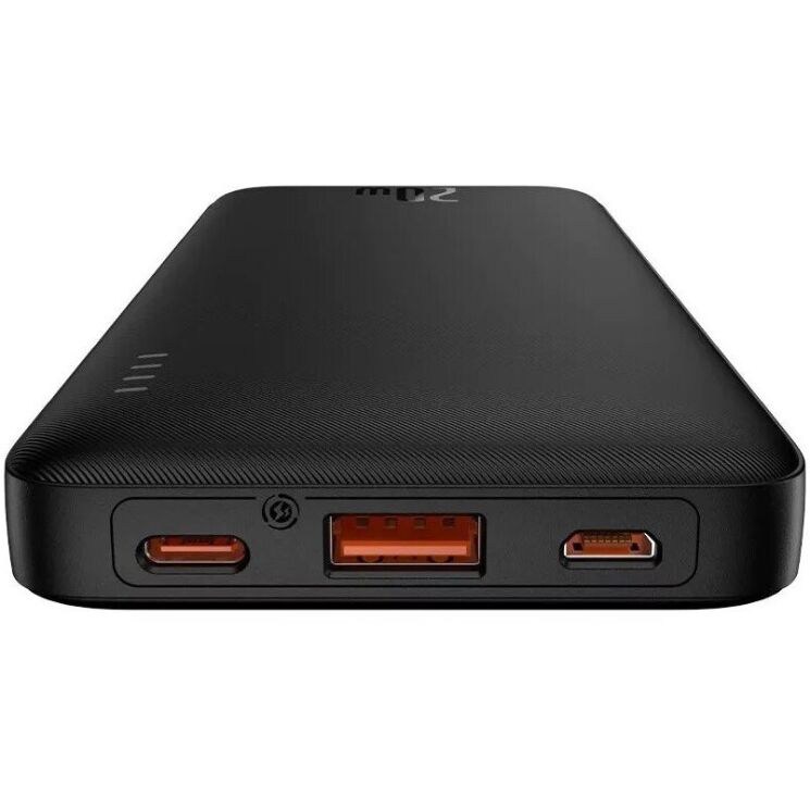Зовнішній акумулятор Baseus Airpow 20W (10000mAh) PPQD090001 - Black: фото 7 з 26