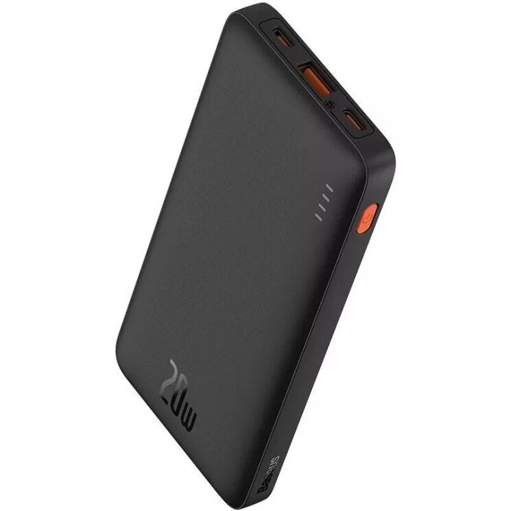 Зовнішній акумулятор Baseus Airpow 20W (10000mAh) PPQD090001 - Black: фото 1 з 26