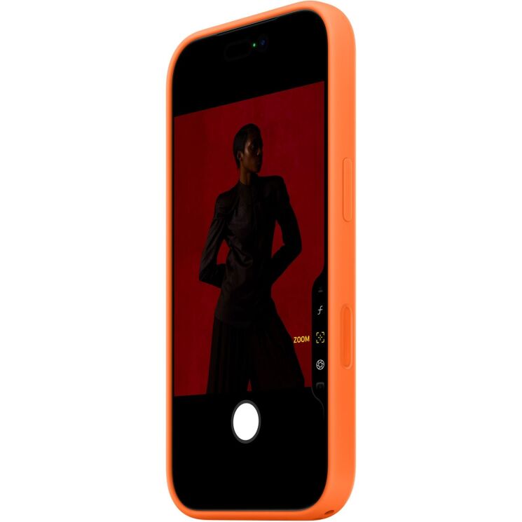 Захисний чохол Copiex Silicone Case with MagSafe для Apple iPhone 17 Pro - Orange: фото 2 з 2
