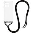 Захисний чохол UniCase AirBag with Strap для Motorola Moto G56 - Transparent (383130T)