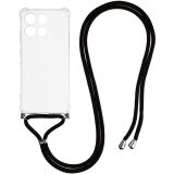 Захисний чохол UniCase AirBag with Strap для Motorola Moto G56 - Transparent: фото 1 з 3