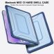 Защитная накладка Deexe Honeycomb Kickstand Design для Apple MacBook Neo (2026) - Navy Blue (236712NB). Фото 7 из 16