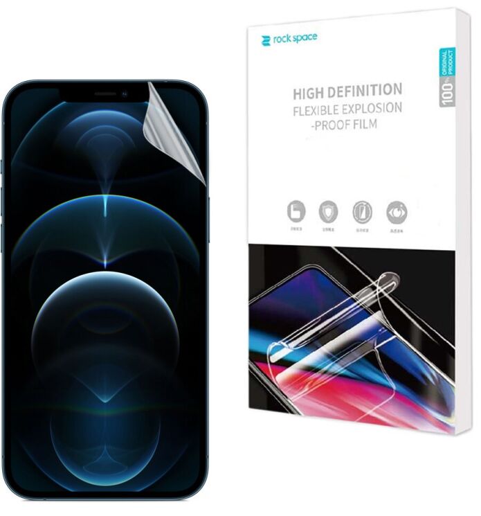 Защитная пленка на экран RockSpace Explosion-Proof SuperClear для Apple iPhone 13 Pro: фото 1 из 10