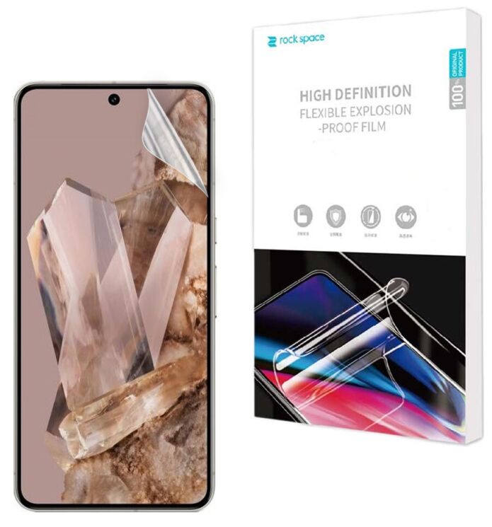 Защитная пленка на экран RockSpace Explosion-Proof SuperClear для Google Pixel 8 Pro: фото 1 из 10