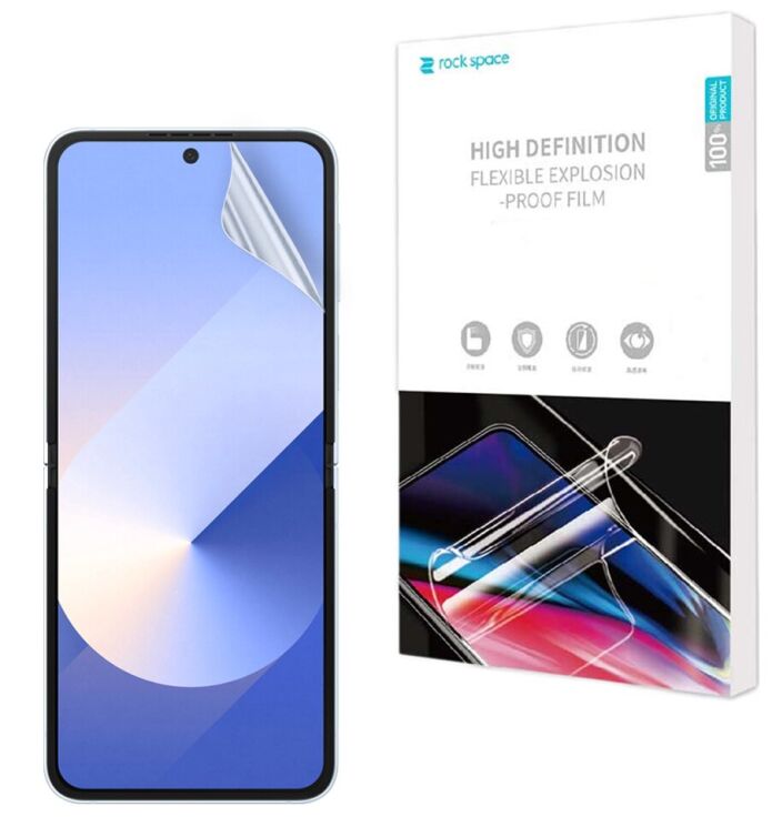 Защитная пленка на экран RockSpace Explosion-Proof SuperClear для Samsung Galaxy Flip 6: фото 1 из 10