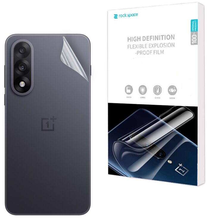 Защитная пленка на заднюю панель RockSpace Explosion-Proof SuperClear для OnePlus Nord 5: фото 1 из 9