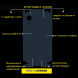 Захисна плівка StatusSKIN Standart на задню панель для Xiaomi Poco X3 / Poco X3 Pro (281454). Фото 2 з 10