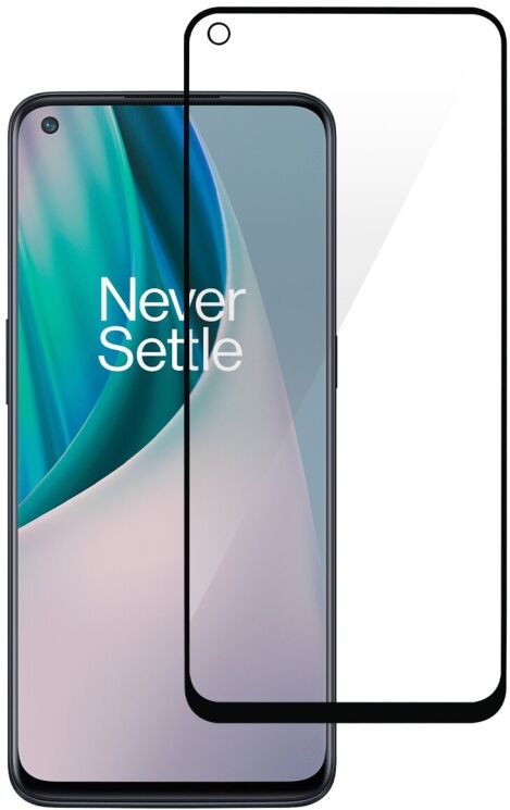 Захисне скло 2E Basic 3D Full Glue для OnePlus Nord N10 - Black: фото 1 з 6