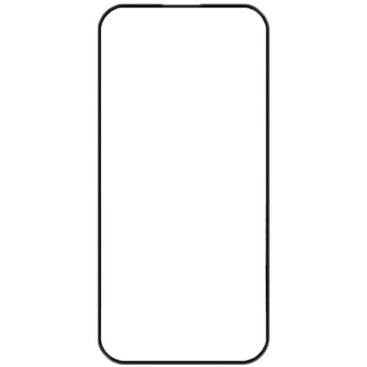 Захисне скло AMORUS Full Glue Tempered Glass для Apple iPhone 16 - Black: фото 2 з 11