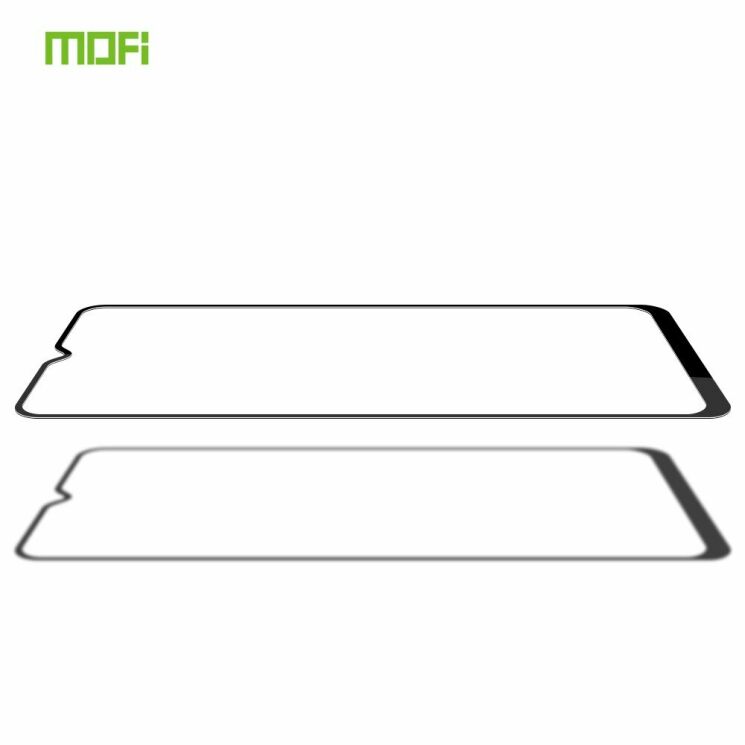 Захисне скло MOFI 9H Full Glue для Samsung Galaxy A20s (A207) - Black: фото 2 з 15