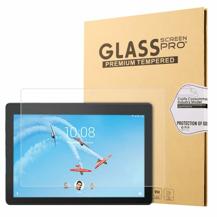 Защитное стекло Deexe Clear Glass для Lenovo Tab E10 (TB-X104): фото 1 из 8