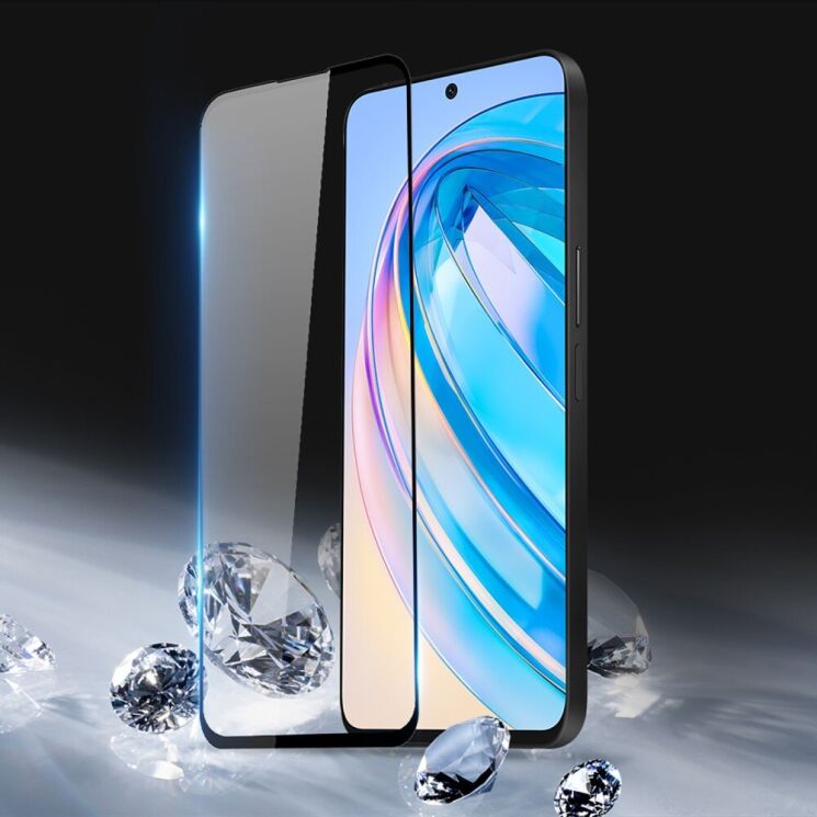 Защитное стекло DUX DUCIS Full Glue для Honor X8a - Black: фото 3 из 9