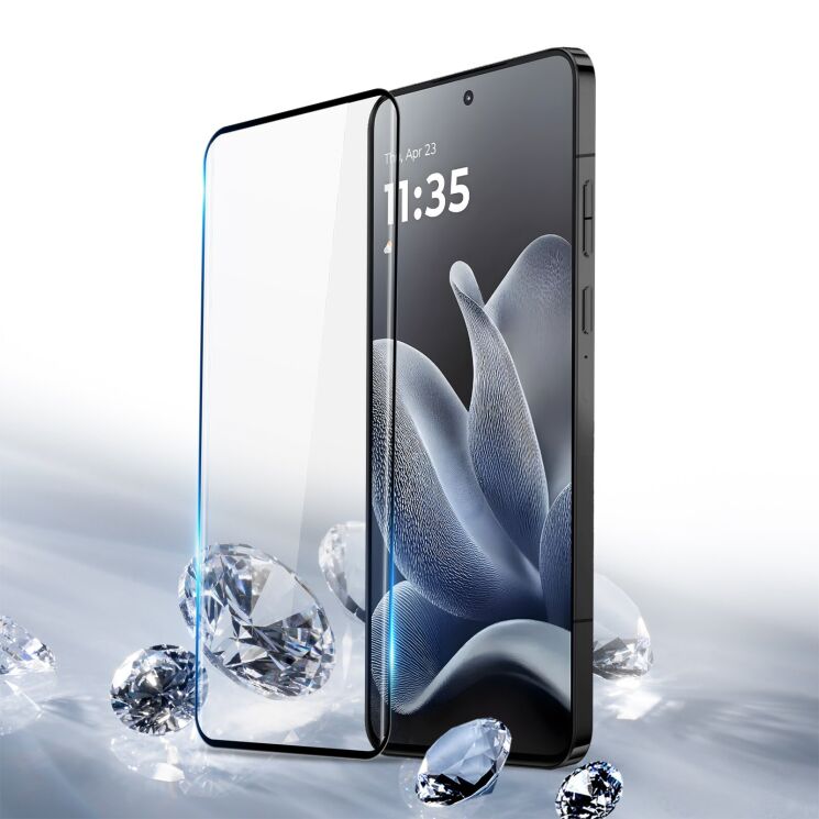 Захисне скло DUX DUCIS Full Glue для Motorola Edge 70 - Black: фото 2 з 7