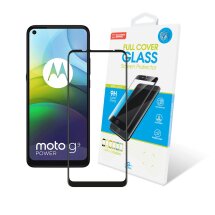 Захисне скло Global Full Glue для Motorola Moto G9 Power - Black: фото 1 з 3