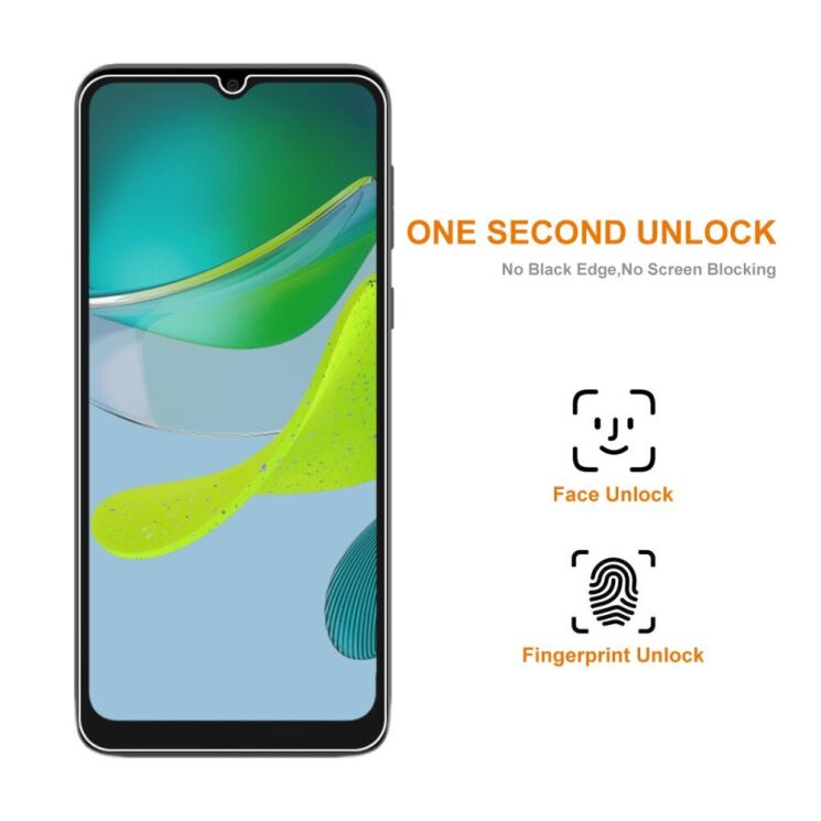 Защитное стекло HAT PRINCE 0.26mm для Motorola Moto E13 - Transparent: фото 2 из 8