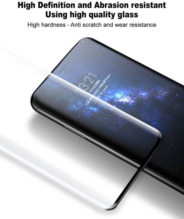 Защитное стекло IMAK 3D Curved Full Covering для Realme 14 Pro Plus - Black: фото 6 из 10