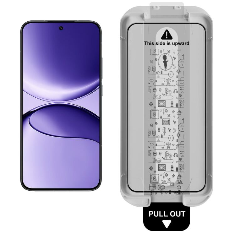 Защитное стекло IMAK Easy Install Full Glue для Xiaomi Poco F7 - Black: фото 2 из 9