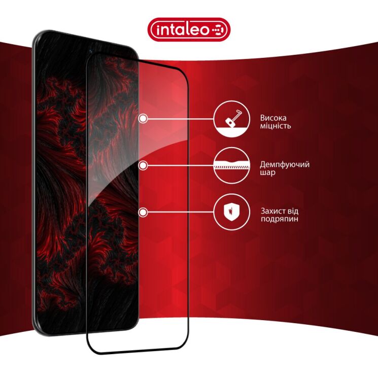 Защитное стекло Intaleo Full Glue для Infinix Hot 60 Pro Plus - Black: фото 5 из 8