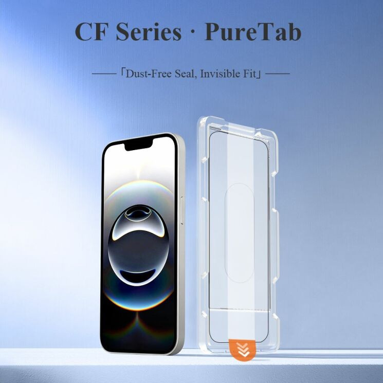Захисне скло LEREACH Tempered Glass Full Screen Protector для Apple iPhone 16e / 17e - Black: фото 4 з 11