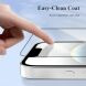 Захисне скло LEREACH Tempered Glass Full Screen Protector для Apple iPhone 16e / 17e - Black (378248B). Фото 7 з 11