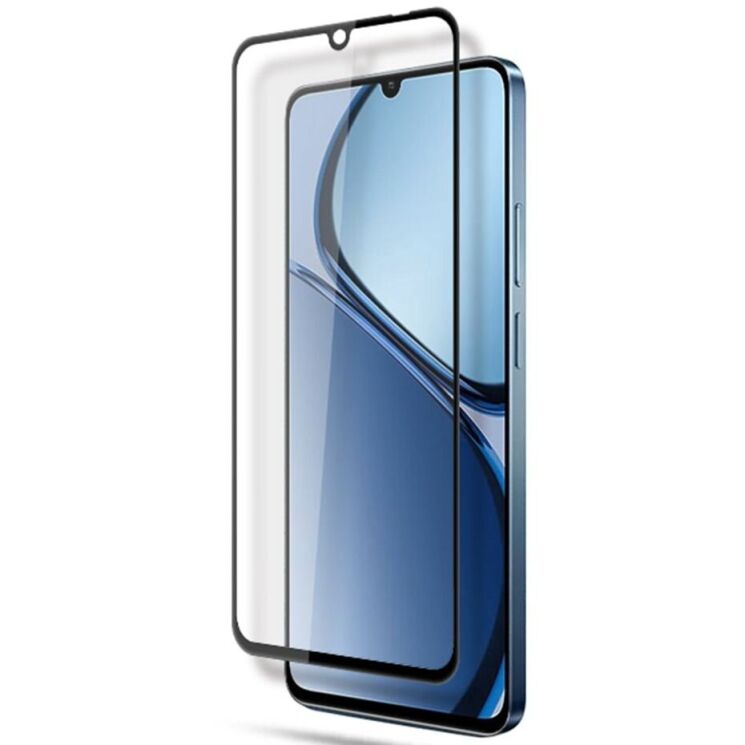 Защитное стекло MOCOLO Full Glue Cover для Realme C61 / C63 / Note 60x - Black: фото 2 из 9