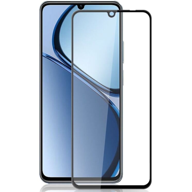 Защитное стекло MOCOLO Full Glue Cover для Realme C61 / C63 / Note 60x - Black: фото 1 из 9