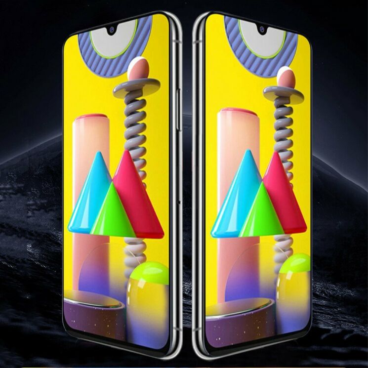 Защитное стекло MOCOLO Full Glue Cover для Samsung Galaxy M31 (M315) - Black: фото 5 из 9
