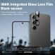 Захисне скло на камеру IMAK Black Glass Lens для Samsung Galaxy S25 FE (S731) - Black (386922B). Фото 2 з 6