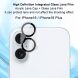 Защитное стекло на камеру IMAK Integrated Lens Protector для Apple iPhone 16 / 16 Plus - Black (360618B). Фото 5 из 12