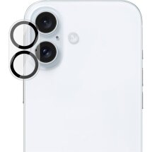 Защитное стекло на камеру IMAK Integrated Lens Protector для Apple iPhone 16 / 16 Plus - Black: фото 1 из 12