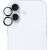 Защитное стекло на камеру IMAK Integrated Lens Protector для Apple iPhone 16 / 16 Plus - Black: фото 1 из 12
