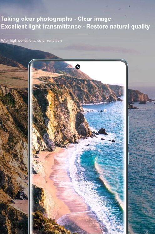 Защитное стекло на камеру IMAK Integrated Lens Protector для Honor 70: фото 10 из 12