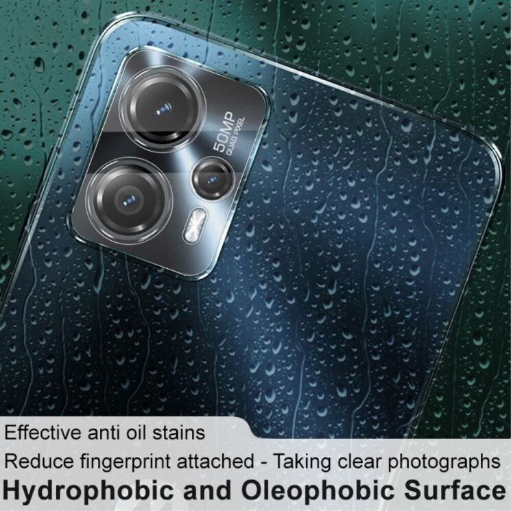 Защитное стекло на камеру IMAK Integrated Lens Protector для Motorola Moto G13 / G23: фото 5 из 7