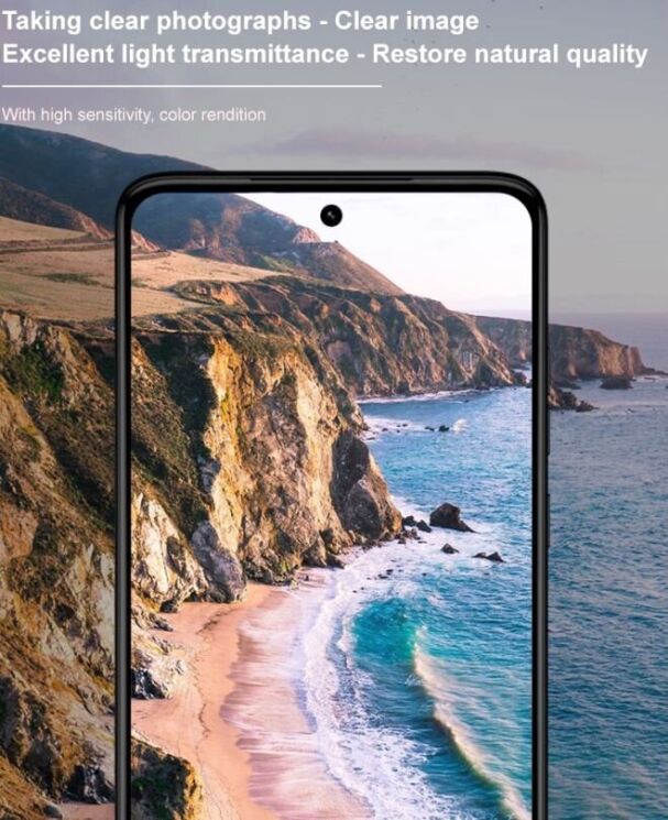 Защитное стекло на камеру IMAK Integrated Lens Protector для Motorola Moto G84: фото 10 из 13
