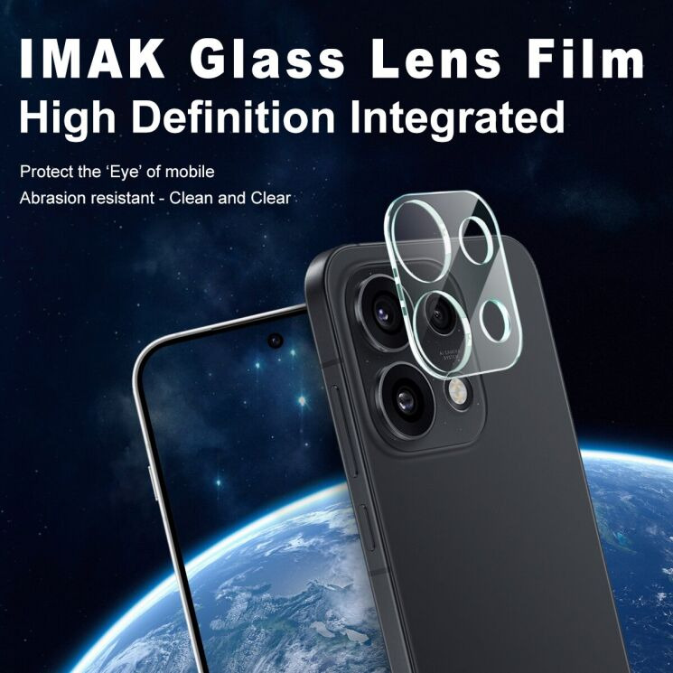 Захисне скло на камеру IMAK Integrated Lens Protector для OPPO Reno 16 Pro (413606) Захисне скло на камеру IMAK Integrated Lens Protector для OPPO Reno 16 Pro: фото 3 з 8