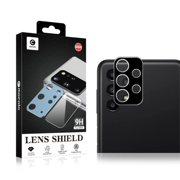 Защитное стекло на камеру MOCOLO Black Camera Lens для Samsung Galaxy A13 (А135) - Black: фото 4 из 5
