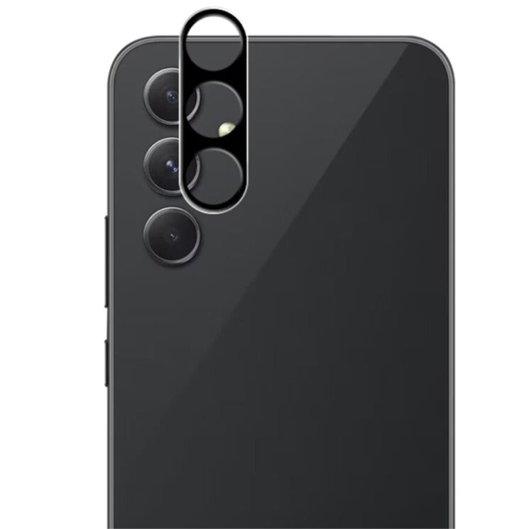 Защитное стекло на камеру MOCOLO Black Camera Lens для Samsung Galaxy A55 (A556) - Black: фото 1 из 7