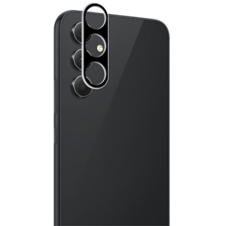 Защитное стекло на камеру MOCOLO Black Camera Lens для Samsung Galaxy A55 (A556) - Black: фото 2 из 7